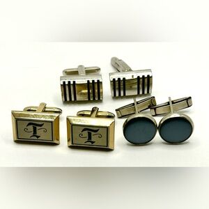 Three sets of Cufflinks - Vintage